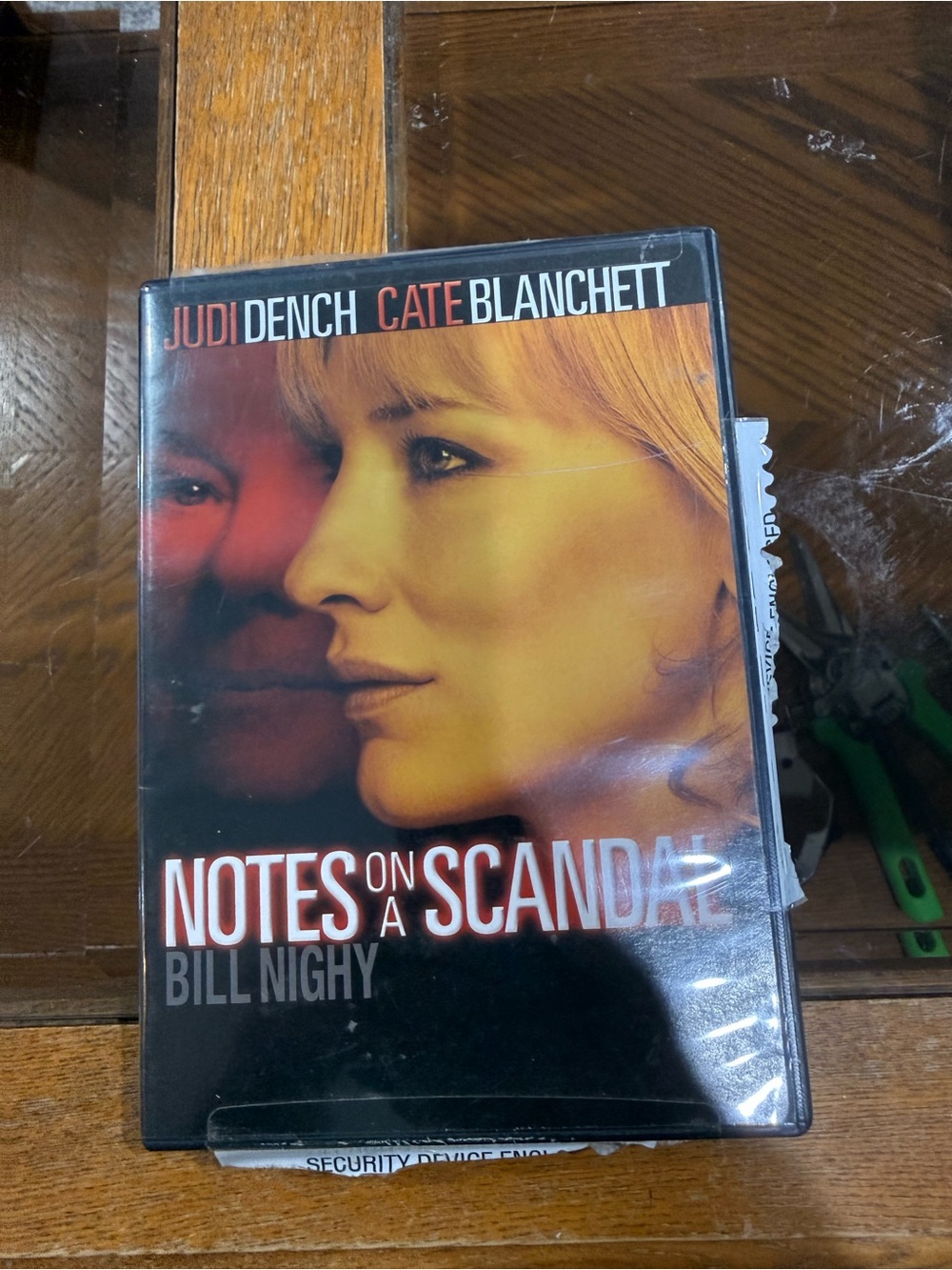Notes on a Scandal DVD